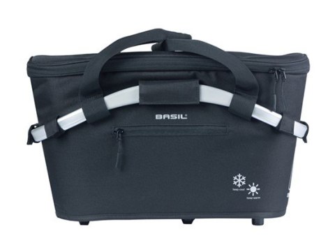 Kosz tylny na bagażnik BASIL CLASSIC CARRY ALL ISO COOL SYSTEM, MIK z adapterem do mocowania (ready to go), Adapter Plate 2.0 (b