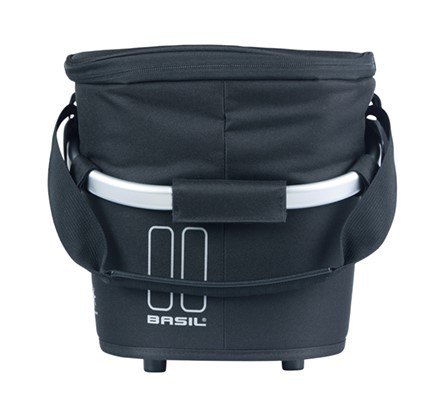 Kosz tylny na bagażnik BASIL CLASSIC CARRY ALL ISO COOL SYSTEM, MIK z adapterem do mocowania (ready to go), Adapter Plate 2.0 (b