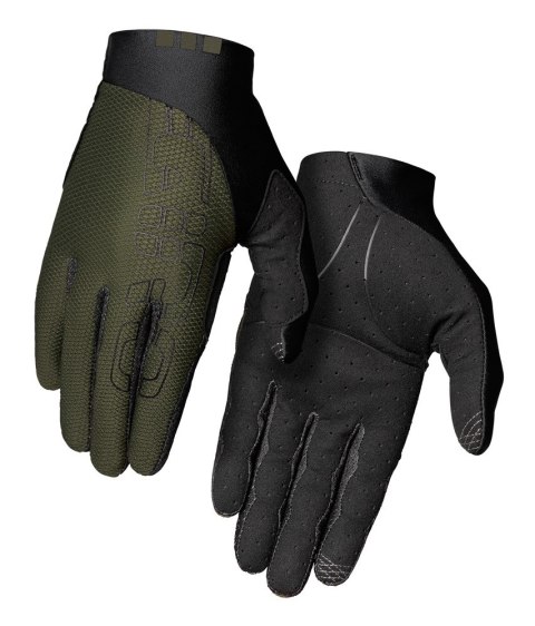 Rękawiczki męskie GIRO TRIXTER długi palec olive roz. S (obwód dłoni 178-203 mm / dł. dłoni 175-180 mm) (NEW 2025)