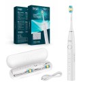Soniczna szczoteczka do zębów TEESA SONIC 2 biała, 5 trybów pracy, etui podróżne , USB typ C