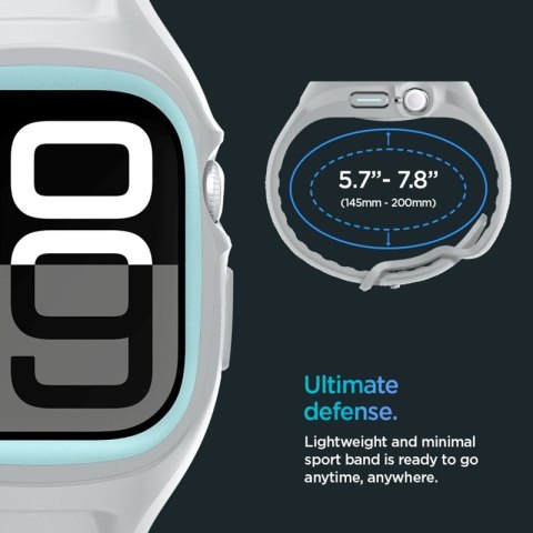 Spigen Liquid Air Pro - Pasek z obudową do Apple Watch 10 46 mm (Grey)