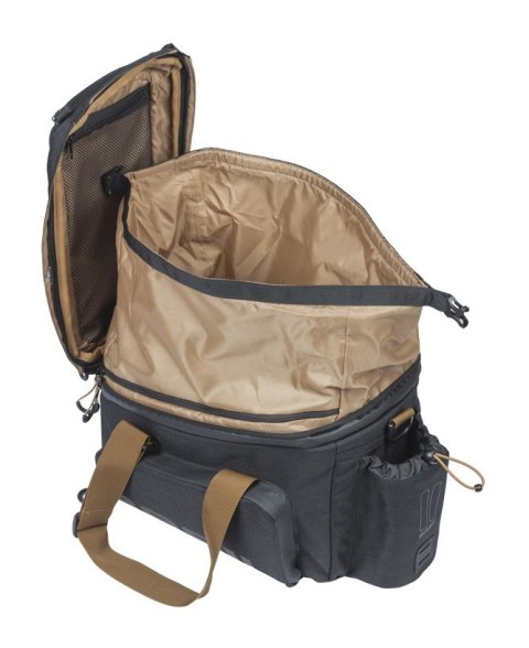 Torba na bagażnik BASIL MILES TRUNKBAG XL PRO MIK 9-36L, MIK System 2.0 (ready to go, 100% wodoodporna black slate (NEW)