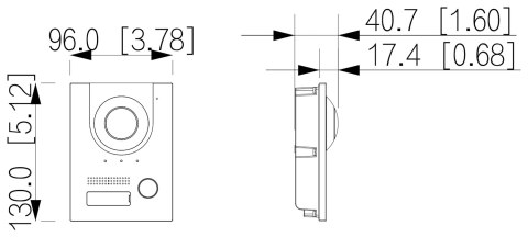 WIDEODOMOFON VTO2202F-P-S3 DAHUA