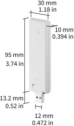 Aqara Hub M100 (Offline) | Jednostka centralna Smart Home | Zigbee, Homekit, EU