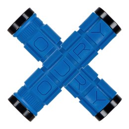Chwyty kierownicy LIZARDSKINS Dual-Clamp Lock-On OURY - Blue (DWZ)