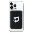 Karl Lagerfeld Choupette Head Pin MagSafe - Power Bank indukcyjny 5000 mAh 15W (czarny)