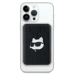 Karl Lagerfeld Choupette Head Pin MagSafe - Power Bank indukcyjny 5000 mAh 15W (czarny)