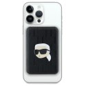 Karl Lagerfeld Karl Head Pin MagSafe - Power Bank indukcyjny 5000 mAh 15W (czarny)