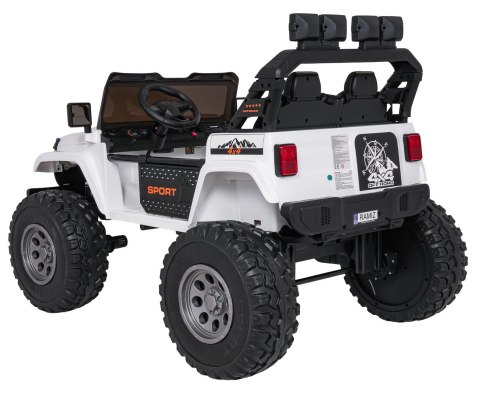 Pojazd Extreme Sport 4x4 Zmienna Wielkość Biały
