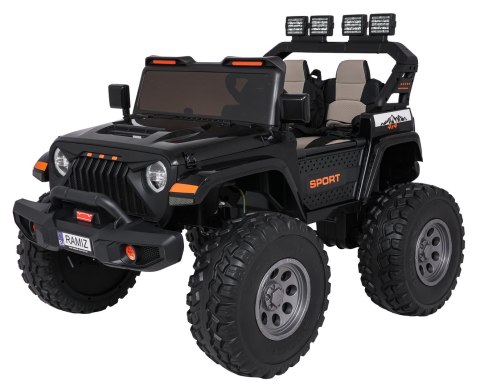 Pojazd Extreme Sport 4x4 Zmienna Wielkość Czarny