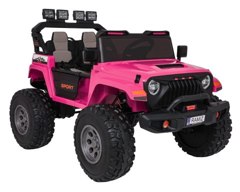 Pojazd Extreme Sport 4x4 Zmienna Wielkość Różowy