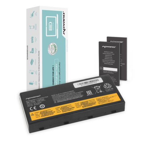 Bateria Movano do Lenovo ThinkPad P70, P71