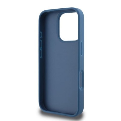 Guess 4G Bottom Stripe - Etui iPhone 16 Pro Max (niebieski)