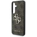 Guess Big 4G Logo Classic Logo - Etui do Samsung Galaxy S25+ (brązowy)
