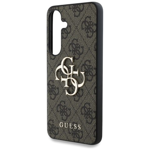 Guess Big 4G Logo Classic Logo - Etui do Samsung Galaxy S25+ (brązowy)