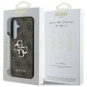 Guess Big 4G Logo Classic Logo - Etui do Samsung Galaxy S25+ (brązowy)
