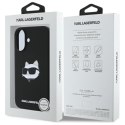 Karl Lagerfeld Silicone Choupette Head Print MagSafe - Etui iPhone 16 (czarny)