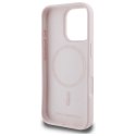 Karl Lagerfeld Silicone Double Heads Print MagSafe - Etui iPhone 16 Pro Max (różowy)