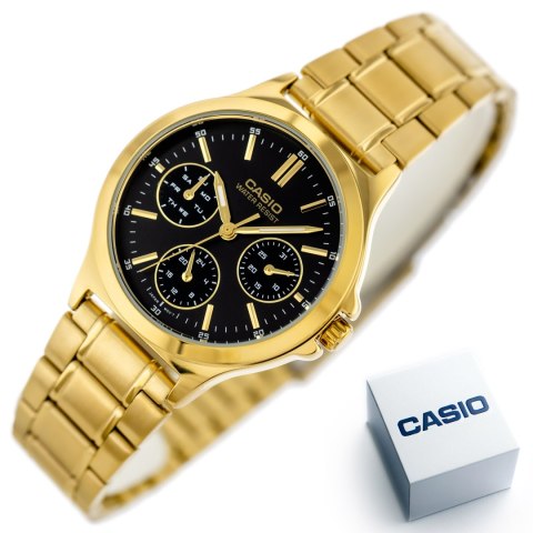 ZEGAREK DAMSKI CASIO LTP-V300G-1AUDF (zd566e) + BOX