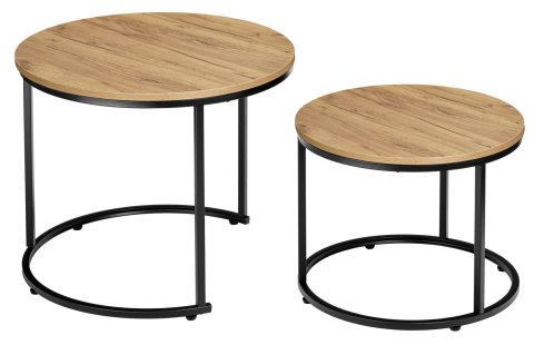 Zestaw dwóch stolików loft Galen Small Craft