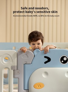 Płotek/Kojec Modułowy Hipcio Niebieski