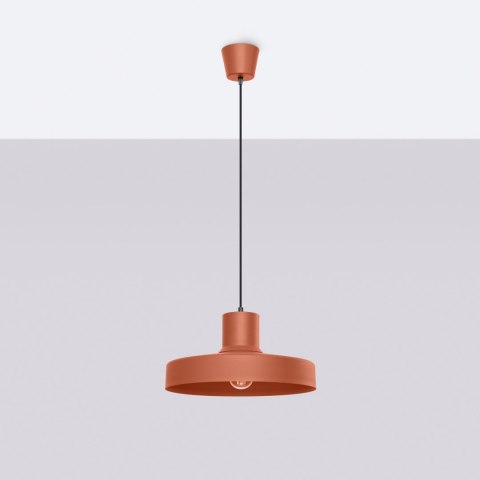 Lampa wisząca BILO ochra czerwona