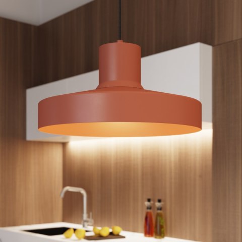 Lampa wisząca BILO ochra czerwona