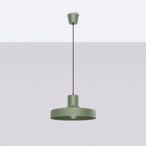 Lampa wisząca BILO zielona oliwka