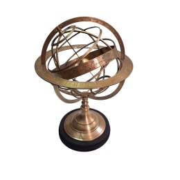 Wielkie Astrolabium Mosiężne - Dekoracja Gabinetu - AML141A