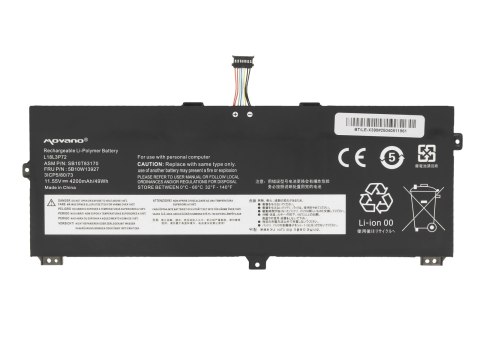 Bateria Movano do Lenovo Thinkpad Yoga X390, X13