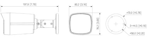 KAMERA IP IPC-HFW2649TL-S-LED-0280B-PRO WizSense WizColor - 6 Mpx 2.8 mm DAHUA