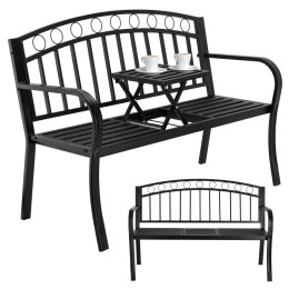 Ławka ogrodowa metalowa BANCO