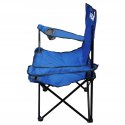 Składane krzesełko turystyczne HUGO niebieskie