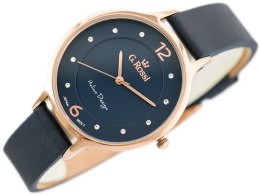 ZEGAREK DAMSKI G. ROSSI - 10411A-6F3 NA PASKU (zg714g) + BOX