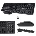 Zestaw klawiatura i mysz bezprzewodowa Rebel WS400