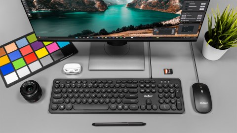 Zestaw klawiatura i mysz przewodowa Rebel WDS200