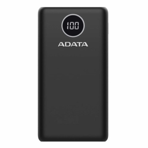 ADATA P20000QCD Litowo-polimerowy (LiPo) 20000 mAh Czarny