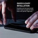 Crong Nano Glass - Niepękające szkło hybrydowe iPhone 16 Plus / iPhone 15 Plus
