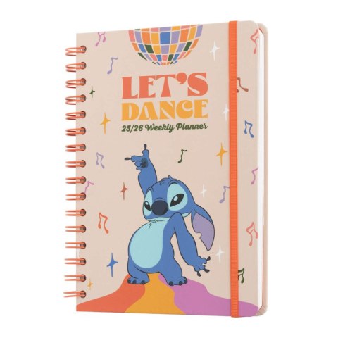 Disney Stitch - Kalendarz / Planner tygodniowy A5 2025/2026