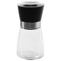Młynek Ręczny do Pieprzu Soli Szklany 13 cm z Pokrywką EXCELLENT HOUSEWARE