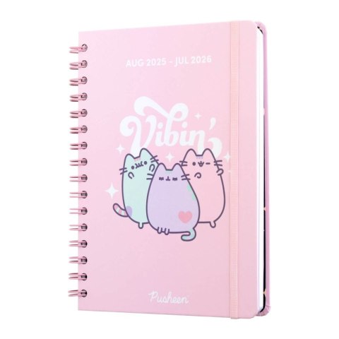 Pusheen - Kalendarz / Planner tygodniowy A5 2025/2026