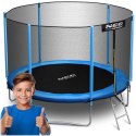 Trampolina ogrodowa 10ft/312cm z siatką zewnętrzną i drabinką