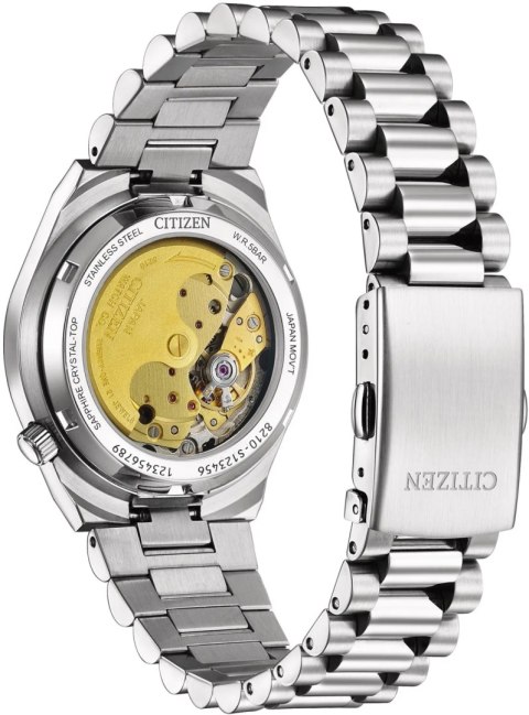 ZEGAREK MĘSKI CITIZEN Tsuyosa NJ0200-50X - AUTOMAT SZAFIR