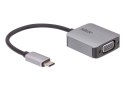 ATEN UC3002A-AT adapter kablowy USB Type-C VGA (D-Sub) Czarny, Srebrny