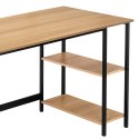 Biurko loftowe komputerowe FALUN MODERN OAK