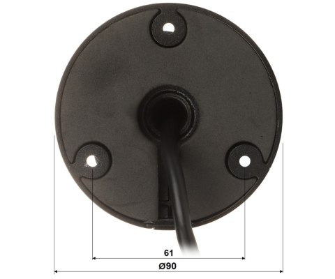 HYBRYDOWA KAMERA TERMOWIZYJNA IP HY-FT431LFP-TD1F4 1.2 mm, 4 Mpx 4.0 mm WISUALARM