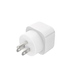 Hama 00223438 adapter wtyczek zasilających Typu B Typ C + typ F Biały