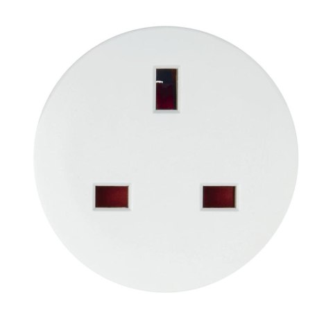 Hama 00223452 adapter wtyczek zasilających Typu F Typ G (UK) Biały