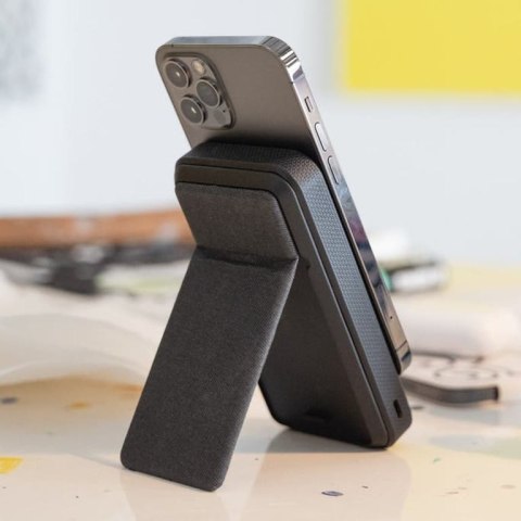 Mophie Snap + powerstation stand Litowo-jonowa (Li-Ion) 10000 mAh Bezprzewodowe ładowanie Czarny