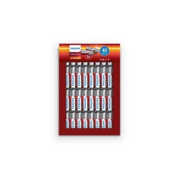 Philips LR03P40FP/10 bateria do użytku domowego Jednorazowa bateria AAA Alkaliczny